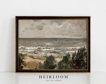Vintage Coastal MAILED ART PRINTS Vintage | Windy