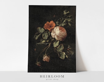 Flower Painting | Still Life Painting | Vintage Art Print | SHIPPED PRINTS | Collected