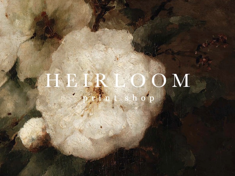 Moody Floral Print | Vintage Flower Prints | ART PRINTS | Moody Blooms bild 4