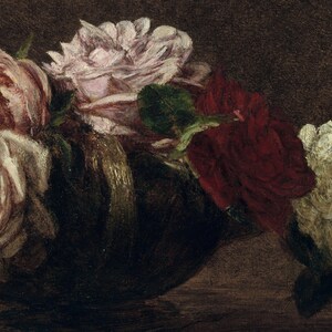 Samsung Frame Tv Art Vintage Flower Floral Digital Art Frame Tv