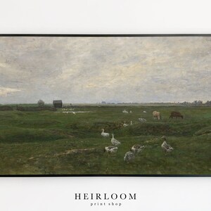 Samsung Frame TV Art | Farmhouse | Farm | DIGITAL Art | Frame TV