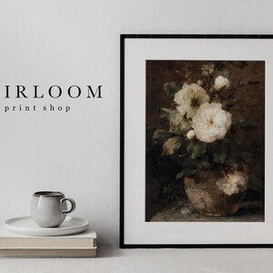Moody Floral Print | Vintage Flower Prints | ART PRINTS | Moody Blooms bild 3
