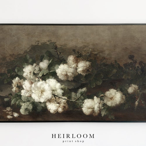 Pink Flowers Art for The Frame Tv Samsung Frame TV Art Spring Flowers Frame TV Digital Art Frame Tv