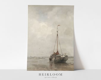 Sail Boat | Nautical | Fishing Decor | Canvas Print | SHIPPED PRINTS | Fishing Boat