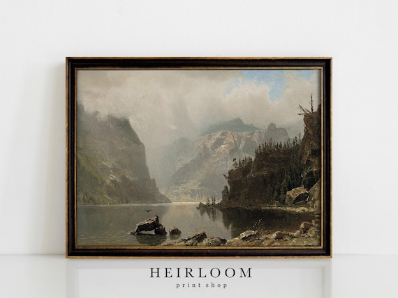 Western Painting | Vintage Landscape Print | Southwestern | ART PRINTS | West