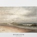 Seascape Painting | Beach Wall Decor | Antique Art | SHIPPED PRINTS | Tide 