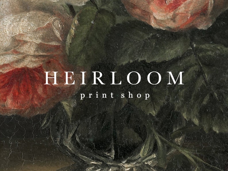 Peony PRINTABLE WALL ART | Pink Flower Download | Vintage Digital Art | Bloemen image 2
