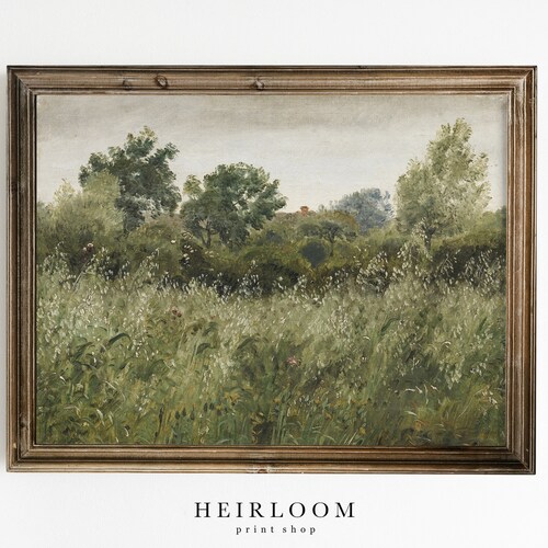 PRINTABLE ART Vintage Ranch Wall Art Farmhouse Digital Etsy