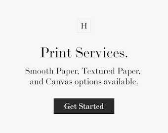 Imprima su arte con Heirloom / Servicio de impresión / Impresiones enviadas / Impresiones por correo