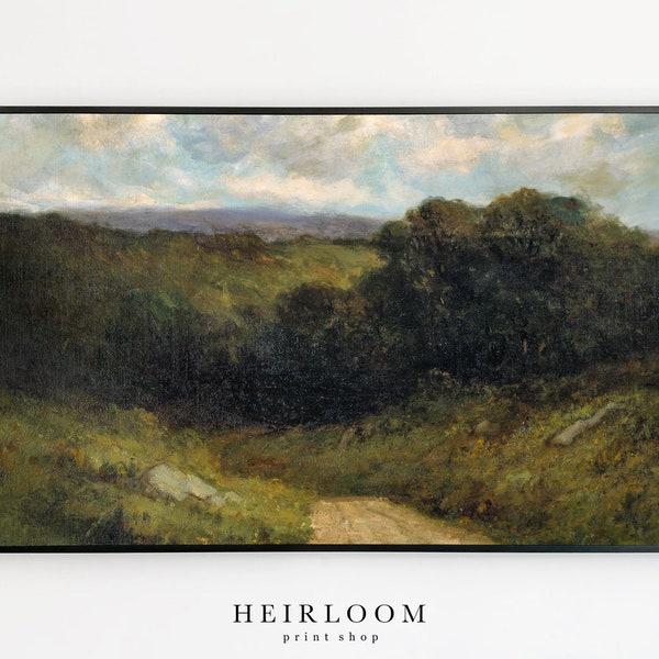 Samsung Frame TV Art | Vintage Landscape | DIGITAL Art | Frame TV