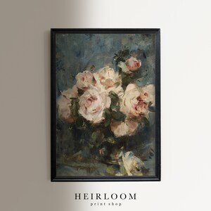 Vintage Rose Prints Painting of Roses Heirloom ART PRINTS Refined image 3
