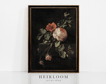 Flower Painting | Still Life Painting | Vintage Art Print | SHIPPED PRINTS | Collected