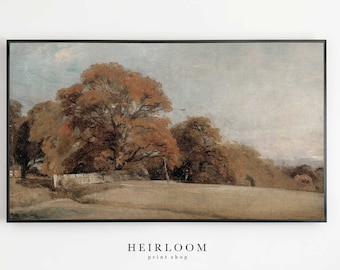 Samsung Frame TV Art | Fall | Landscape | Vintage | DIGITAL Art | Frame TV