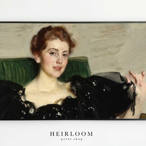 Samsung Frame TV Art | Portrait | Woman | DIGITAL Art | Frame TV