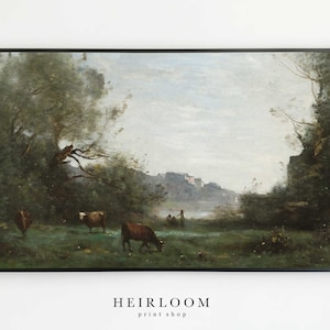 Samsung Frame TV Art | Cow Landscape | DIGITAL Art | Frame TV