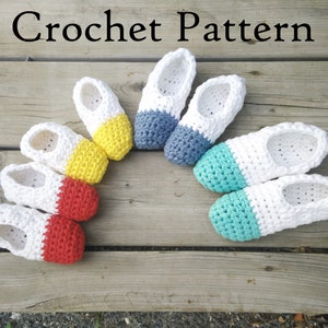 Starry Night Slippers (Crochet PATTERN) Infant-Toddler 10