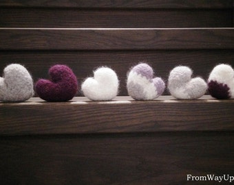 Crochet PATTERN - Felted Sweethearts
