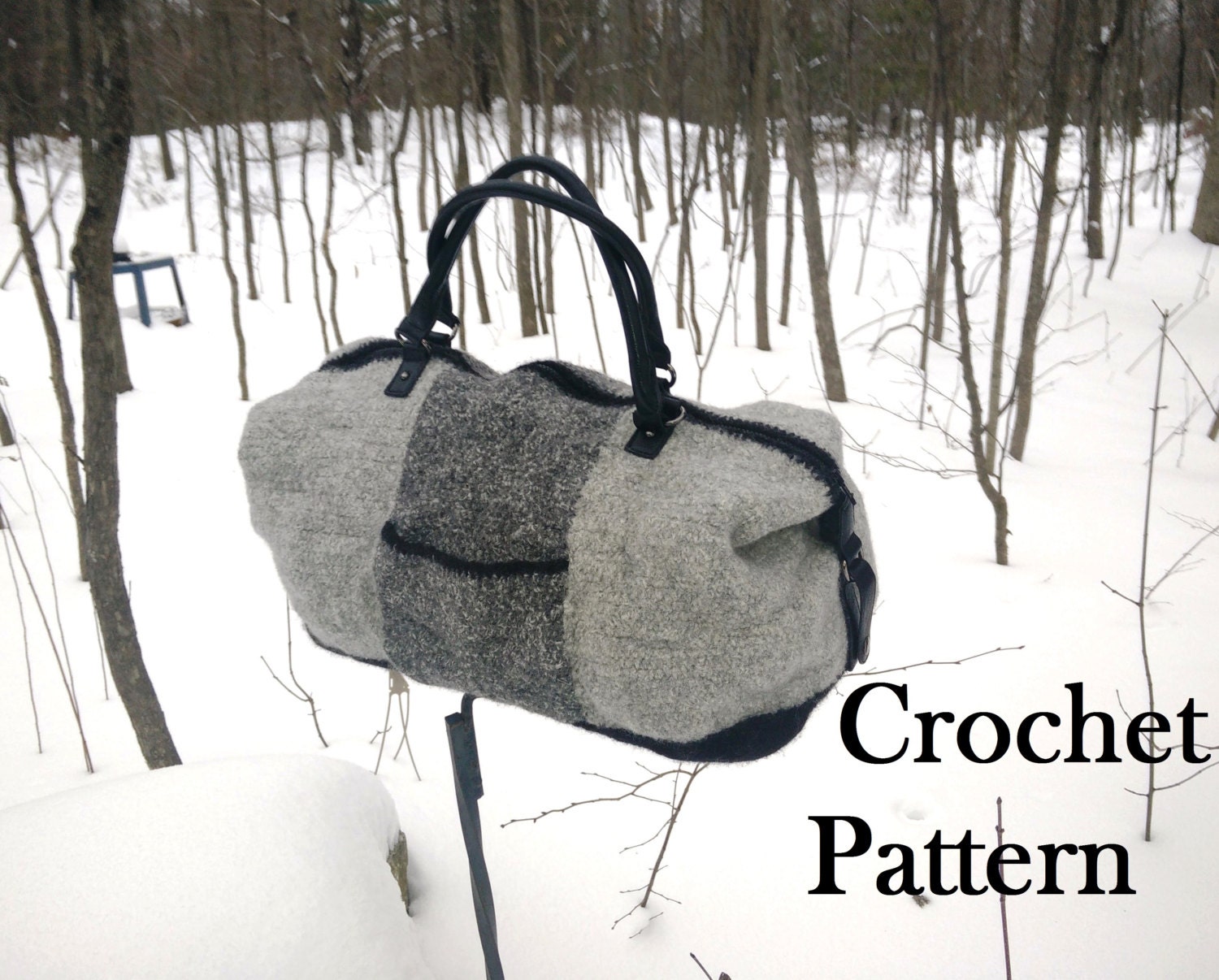 Crochet pattern: Weekender Bag