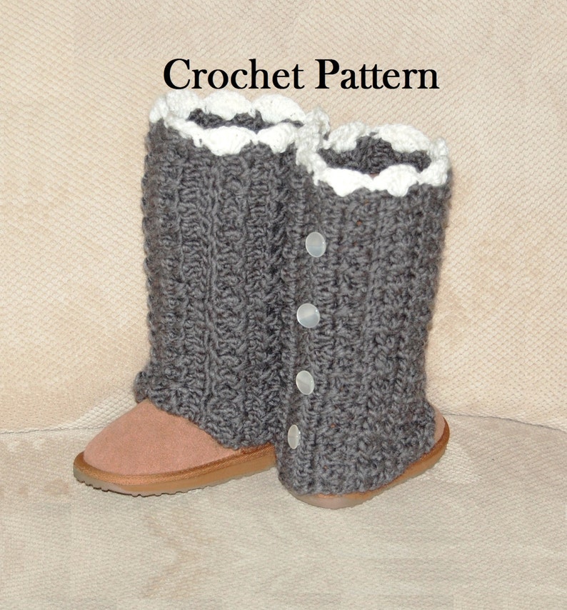 Wooly Warmers CROCHET PATTERN, Leg Warmers toddler, Child, Adult Sizes