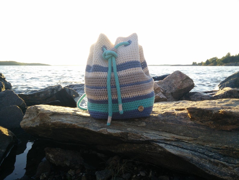 By The Bay Backpack CROCHET PATTERN image 3