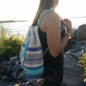 By The Bay Backpack CROCHET PATTERN image 2