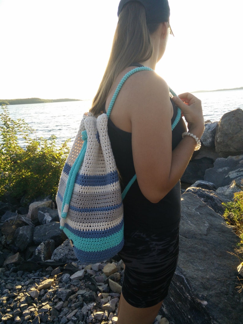 By The Bay Backpack CROCHET PATTERN image 2