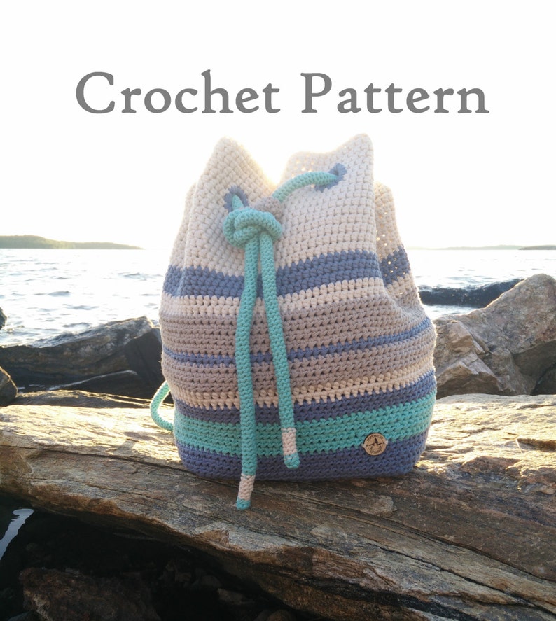 By The Bay Backpack CROCHET PATTERN image 1