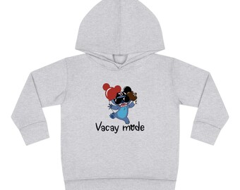 Toddler Stitch Pullover Fleece Hoodie