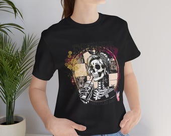 Expensive Skull Womens Unisex Jersey Short Sleeve Tee Funny Coffee Friends Shirt