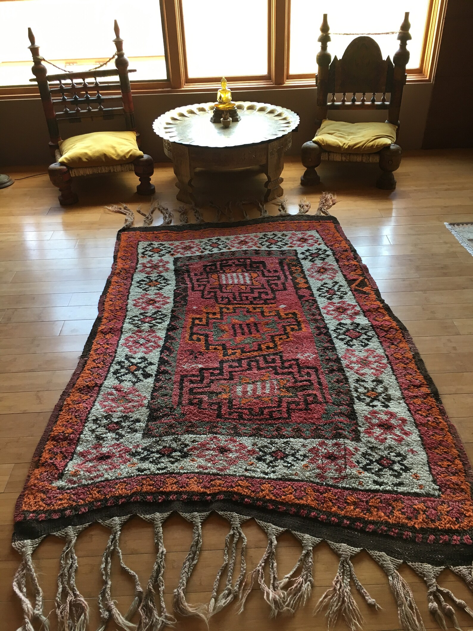 4x6 vintage Tribal Nomad rug Afghan Kurd Baluch nomadic Etsy