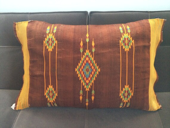 Syrian yastik face semi antique pillow Scenario Pillowcase Cushion or Pillow
