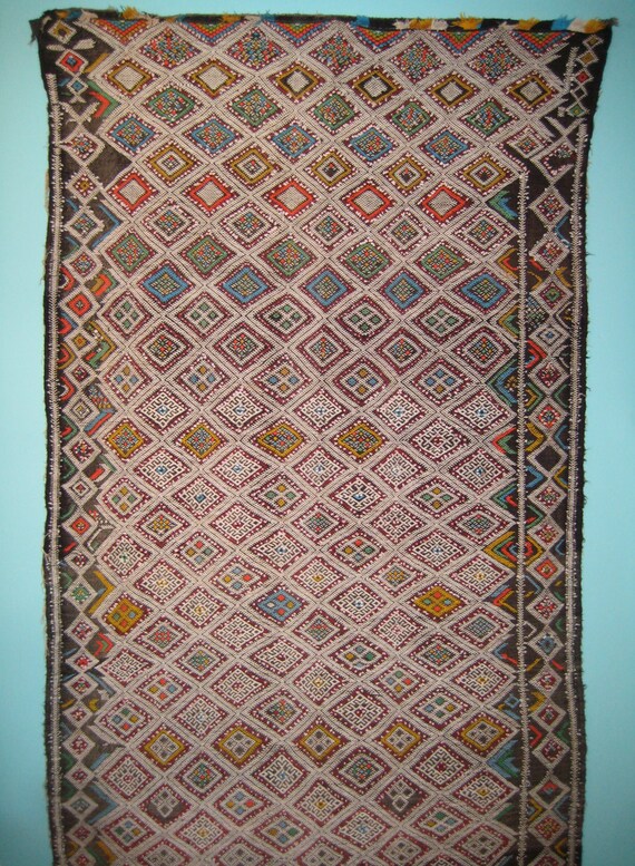 4.5x10 Moroccan rug tribal kilim Middle Atlas vintage hanbel Berber Zayan Zaiane Zayane Beni Mtir Mguild Azrou Azilal Morocco Boujad MCM