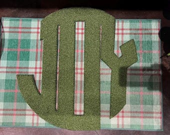 JOY Monogram Doormat | Rug | Wall Decór