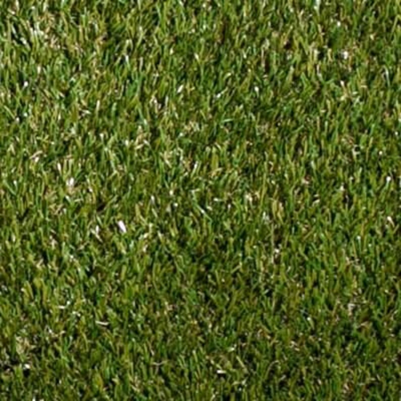 Synthetic Fescue Green Grass Mat, Washable Indoor/Outdoor Rug image 6
