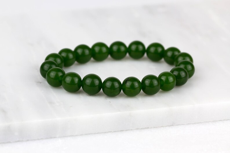 dark jade bracelet
