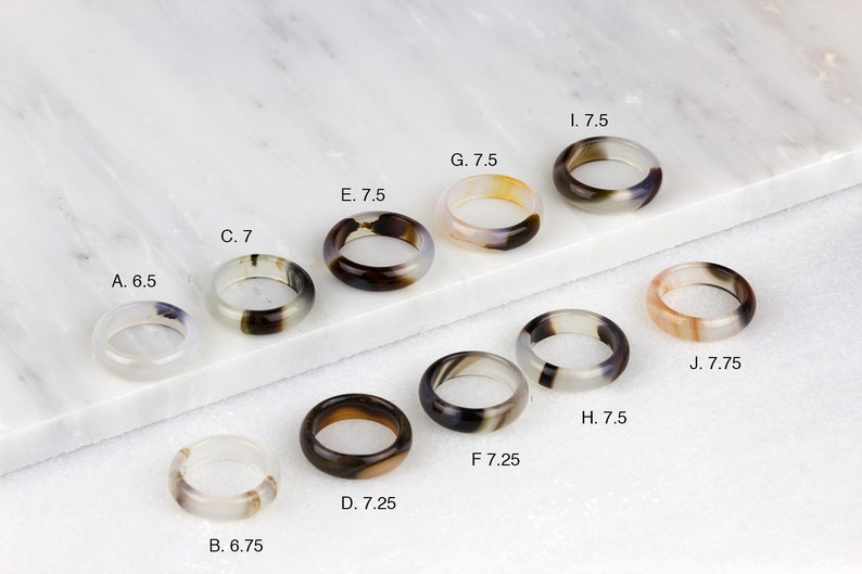 Plume Agate Ring Lace Agate Ring Mens Agate Ring Mens Stone Ring Plume Agate Jewelry
