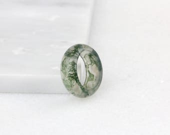 Moss Agate Ring, Green Moss Ring, Nature Rings, Moss Green Ring, Moss Ring, Giftable Agate Ring , Signature Ring , Nature Inspired Ring