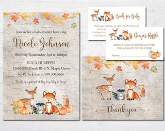 Animal Baby Shower Etsy - 