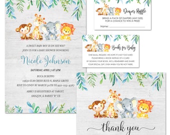 folded baby shower invitations
