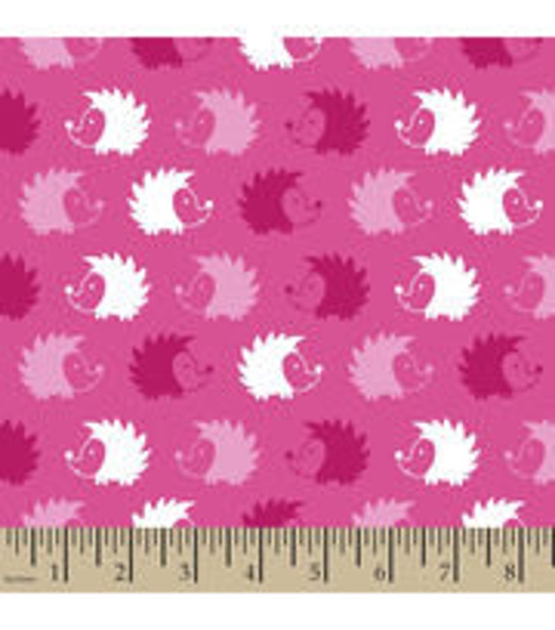 Hedgehog Blanket Pink Hedgehogs