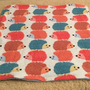 Hedgehog Blanket Stacked Hedgehogs