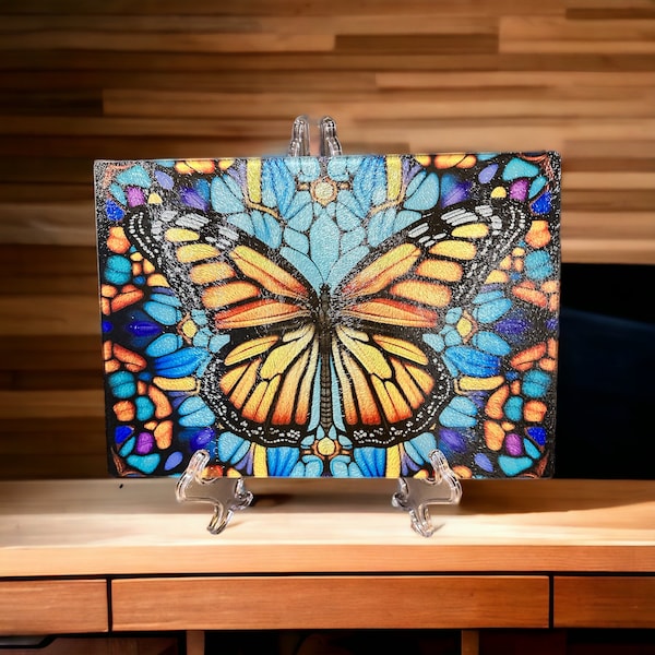 Stained Glass Cutting Board Etsy