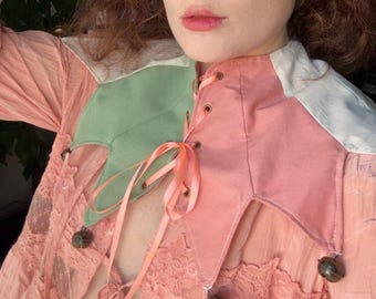Jester Collar - Pink/Green/White