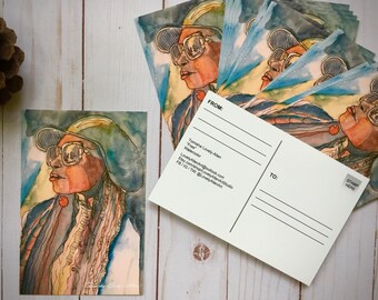 Fine Art Postcard Set “Free” by Tomisha Lovely-Allen