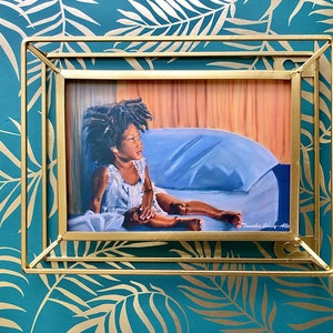 Fine Art Postcard “Daydreaming” by Tomisha Lovely-Allen