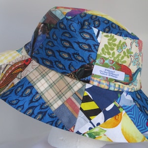 Velvet Patchwork Quilted Reversable Hat Bucket hats but make it ✨PATCHWORK✨ You can safely say we  main image 4