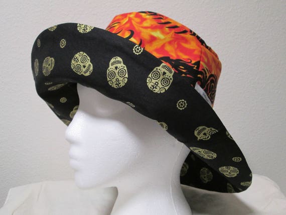 flame bucket hat