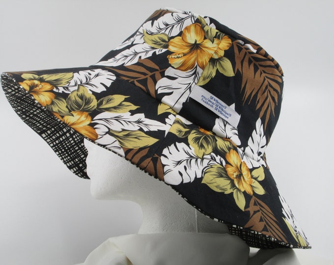 Bucket Hat 25 XXL Reversible Bucket Hat, Floral Bucket Hat, Hat for