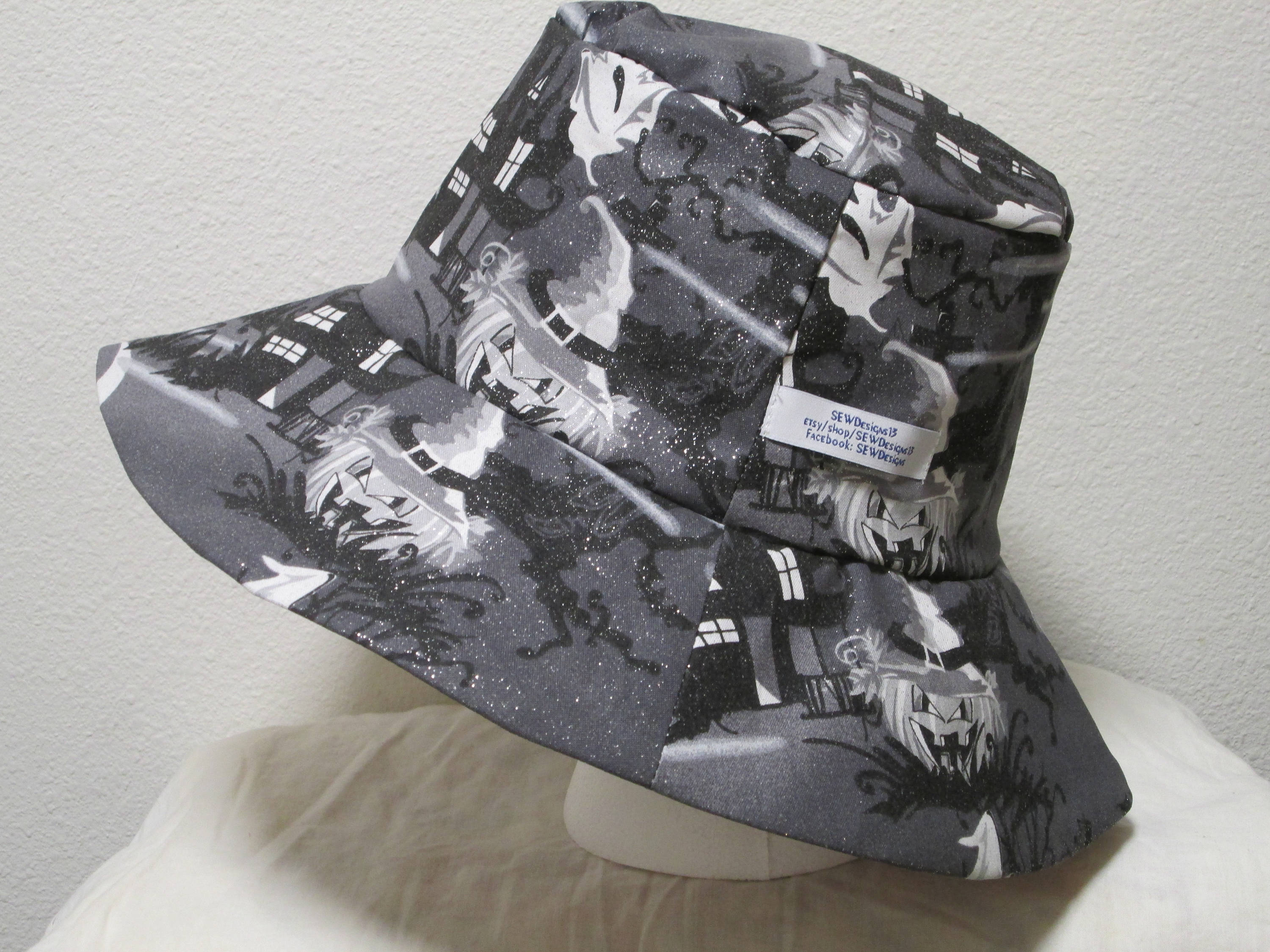 Bucket Hat 26 XXLarge Halloween Glow in the dark haunted Etsy
