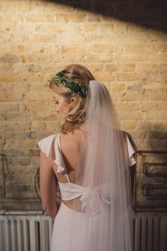 Whisper pink veil Clearance
